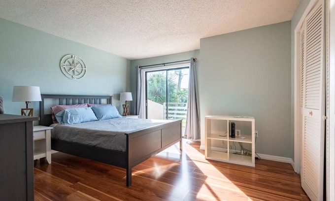 Indialantic House | Charming Beachside Escape Patio Parking