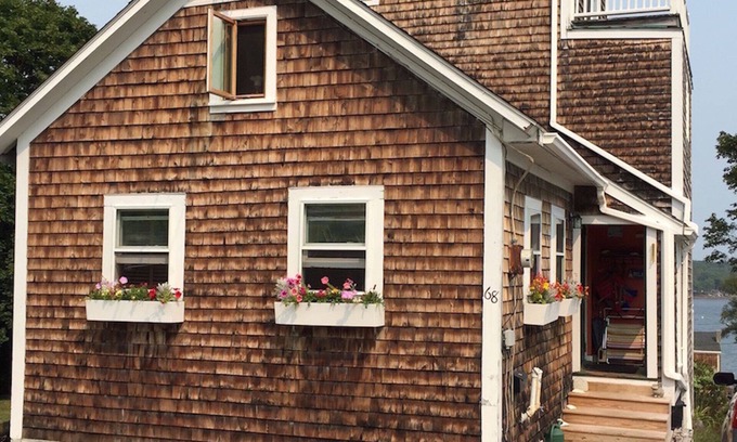 Belfast House | Charming Belfast Cottage! Great Bay Views! Easy Walk to Town!