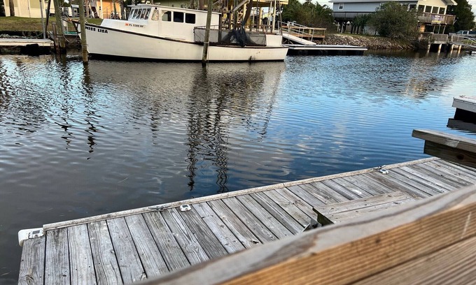 Keaton Beach House | Charming bungalow on the main canal and NO stairs