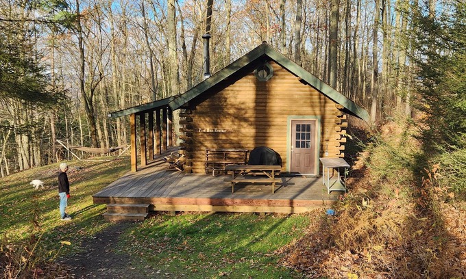Cohocton Cabin | Charming cabin on 30 acres in the Bristol Hills of New York's Finger Lakes area,