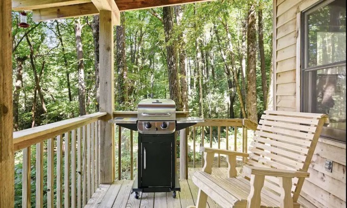 Chimney Rock Cabin | Charming Cabin with Hot Tub, Mtn Views, and Fire Pit! DISCOUNTED RATES