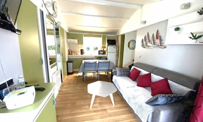 Guidel-Plages House | Charming chalet located in a 4-star campsite - 6 people