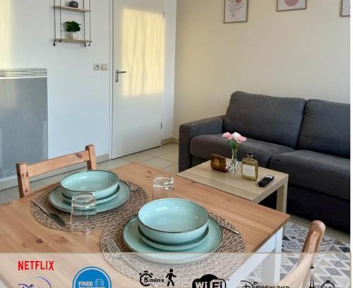 Bussy-Saint-Georges Apartment | Charming & Cosy Apartment - 10mn from Disneyland