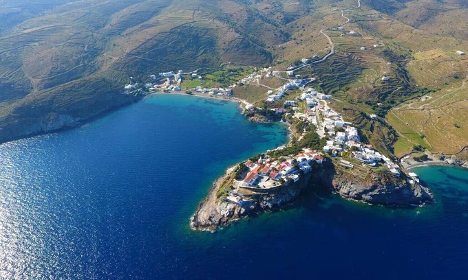 Kanala House | Charming cottage in marvelous Great Sand Beach, Kanala Kythnou with AC, WiFi