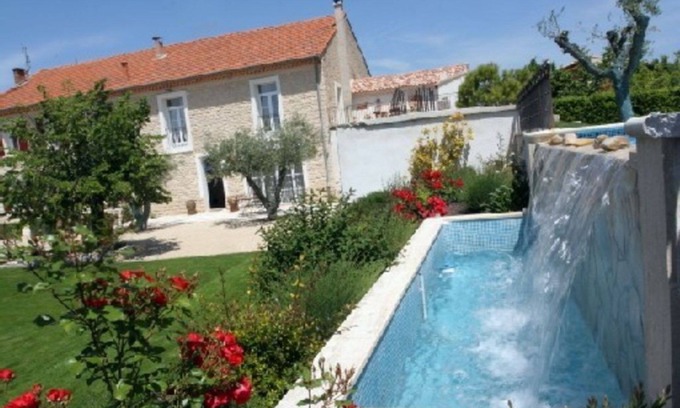 Caromb Other | Charming cottage with infinity pool in provencal farmhouse