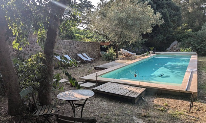 Quartier des Espesses Other | Charming farmhouse -Pool - 3 bedrooms - air conditioning