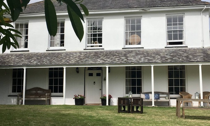 Chillington House | Charming Georgian Manor House, private garden, rural setting near Kingsbridge
