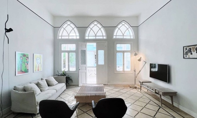 Beirut Apartment | Charming Heritage 2 Bdr - Mar Mikhael 24/7 power