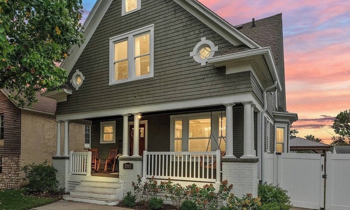 Michigan City House | Charming Historic Cottage - Mins to Beach, Outlet Shops, Casino, Winery!