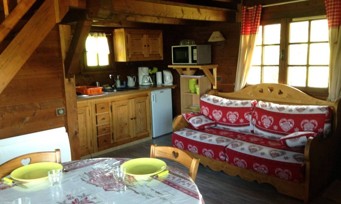Demi-Quartier Ski Chalet | Charming Independent Chalet in Demi-Quartier, 35m² for 4 People