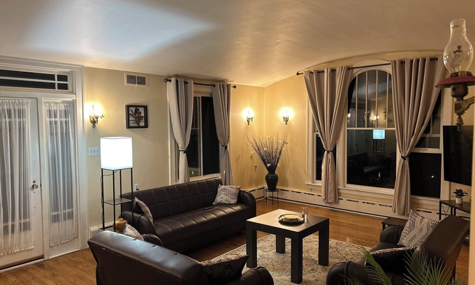 Tire Hill House | Charming Johnstown Home - 3BR Home with AC, WiFi & Office Corner