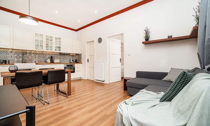 Karlin Apartment | Charming, modern, 1-bed flat by Museum of Prague