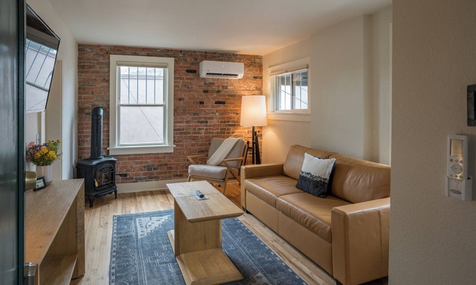 Historic Downtown Durango Apartment | Charming Pet Friendly King One Bedroom Suite w/Kitchen + Living