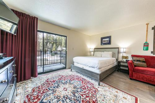 Truckee House | Charming Queen Studio Deluxe w/Balcony #233 at Donner Lake Village