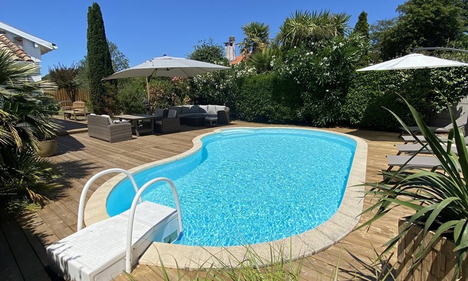 La Teste-de-Buch House | Charming renovated house with swimming pool, terrace and garden