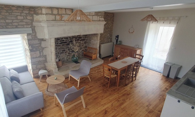 Nadaillac House | Charming stone house "Le Cantou" in Périgord