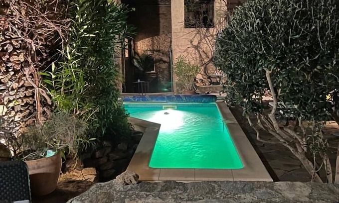 Faugeres House | Charming stone village house with private pool