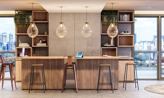 Sao Paulo Apartment | Charmoso Studio a 230m do Metrô Brooklin