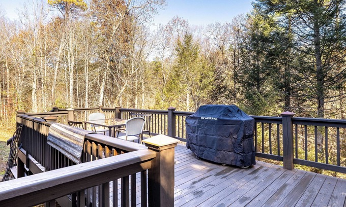 Townsend Cabin | Check out Mossy Fern! A Cozy Cabin in the Woods in Townsend, TN.