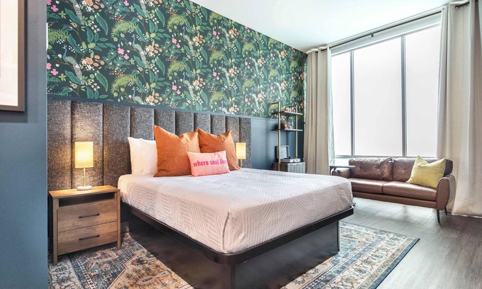 Macon Apartment | Cher + Etta Inspired Stay |Bold, Bright & Walkable