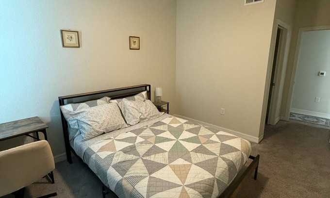 North Buttercup Creek Apartment | Chic 1-bedroom apartment in brilliant Cedar Park with fitness room, WiFi
