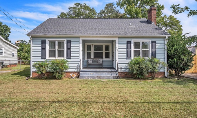 Sans Souci House | Chic 3BR Home: Pet Friendly, Near Furman & Parks