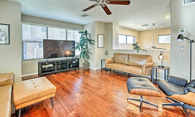 Riverside House | Chic Dtwn Tempe Getaway Near ASU & Beach Park