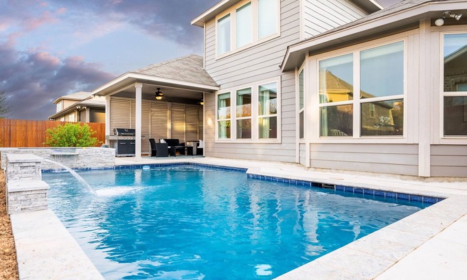West San Antonio House | Chic Family Home with Heatable Pool - Close to SeaWorld & Lackland AFB!