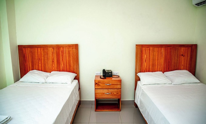 Punta Cana Apartment | Chic hotel in Punta Cana (room with 2 double beds).