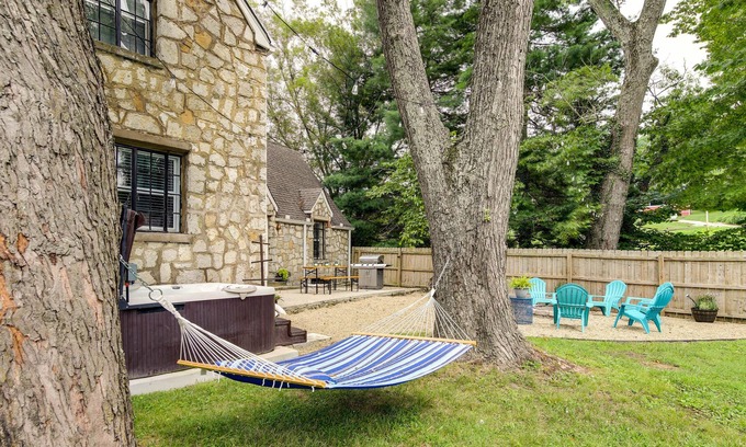 La Follette House | Chic LaFollette Escape w/ Game Room & Hot Tub!