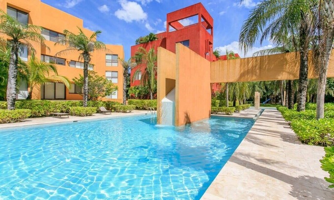 Xpu-Ha Condo | Chic Penthouse | Private Pool | Golf Views | Bikes