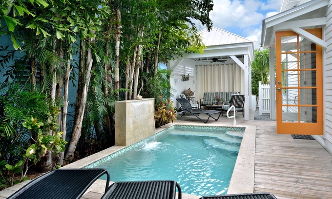Uptown - Upper Duval Cottage | ~ Chick-A-Pea Cottage ~ Enjoy Key West’s charisma, with a pool, and parking!