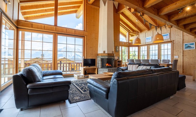 Veysonnaz Ski Chalet | Christoph STANDING & CALM chalet 10 pers