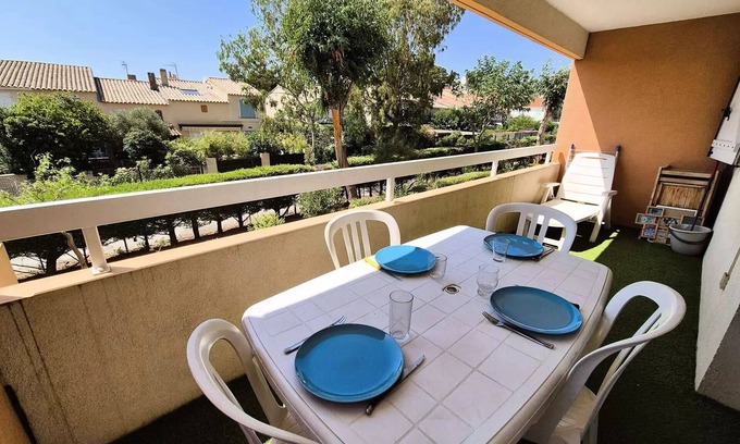 Tamaris Apartment | Ciel Bleu Residence - 3 Rooms for 5 People