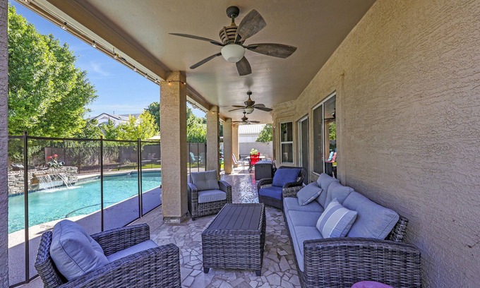 Mesa House | Citrus Grove Family & Work Friendly Home in Mesa sleeps 15