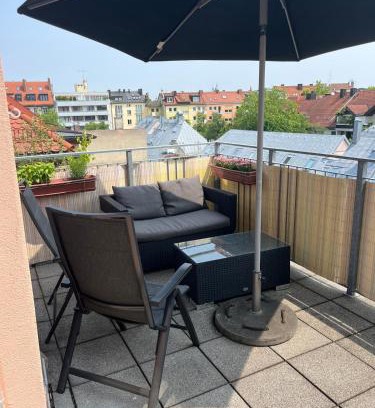Maxvorstadt Apartment | City-Apartment with private Rooftop Terrace