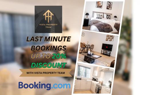 Framwellgate Moor Apartment | City Centre - FREE PARKING, BUSINESS STAYS, FAMILIES, RELOCATORS
