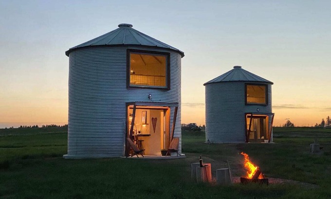 Kalispell Other | Clark Farm Silos #5 - Sweeping Mountain Views