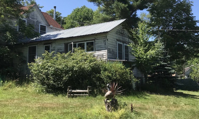 White Lake House | Classic Catskills Farmhouse with wood stove