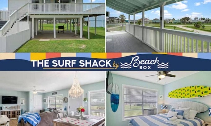 Surfside Beach House | Classic, Cozy Bungalow With Large Deck Near Beach