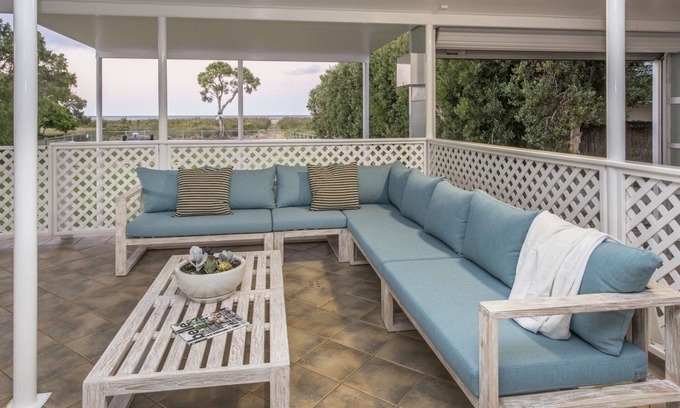 Marybrook House | Classic Holiday Character and Casual Charm with Direct Beach Frontage