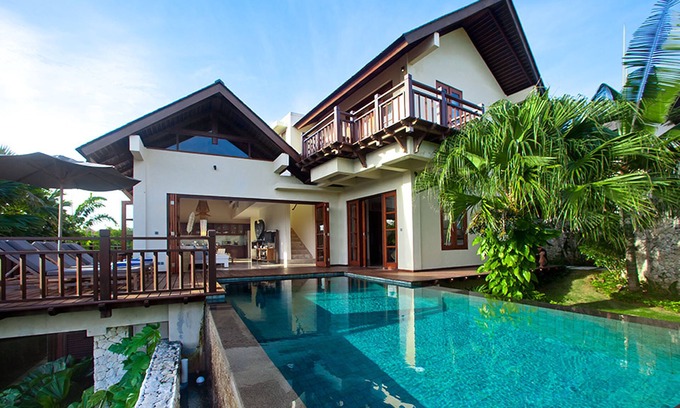 Ungasan Villa | Cliffront Tropical Villa Cantik