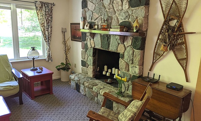 Carp Lake House | Close to Mackinaw City. Nestled in the woods, near the lakes and trails.