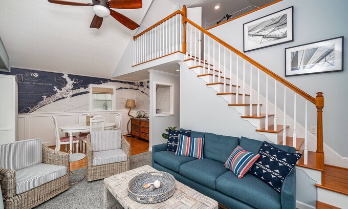 Cape Carteret Cottage | ⛵️Coastal Cottage in Waterfront Neighborhood