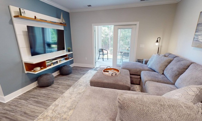 Calabash Condo | Coastal Golf Retreat: New 1st-Floor Crow Creek Condo!
