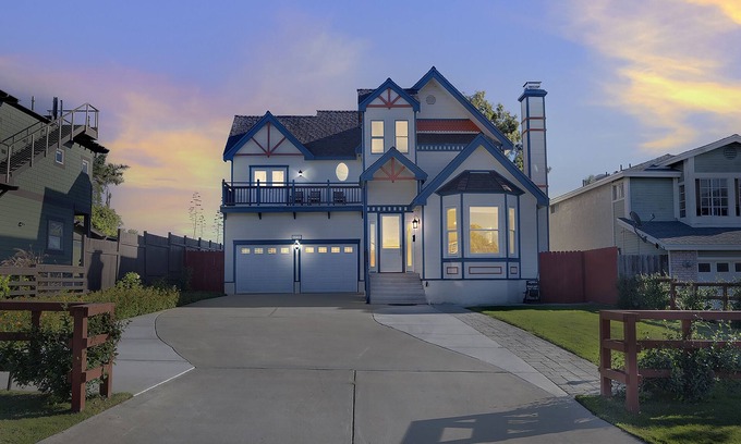 Townsite House | Coastal Haven In Oceanside: Cozy Beach Getaway 3 Bedroom Home by RedAwning