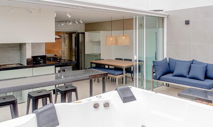 Umuarama Apartment | Cobertura Premium Hidro 3Quartos 2Vagas Ubatuba