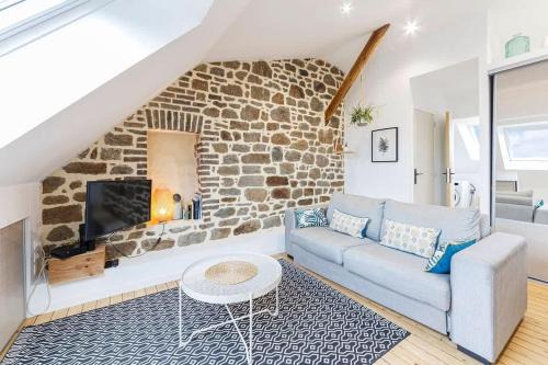 Rocabey - Alsace - Gare Apartment | Cocon Malouin Charmant T2 vue Intra-Muros et port