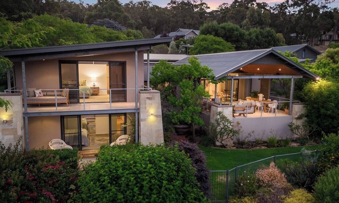 Yallingup Siding House | Cohala Luxe Hillside Retreat with Theatre and Garden