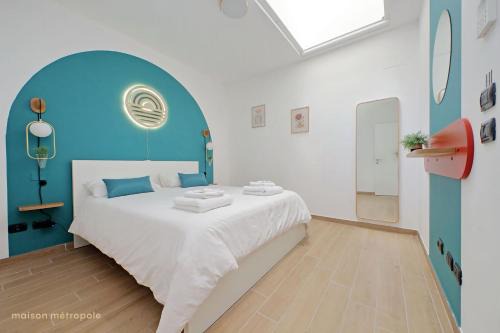 Rome Apartment | Color House, roof garden & parking